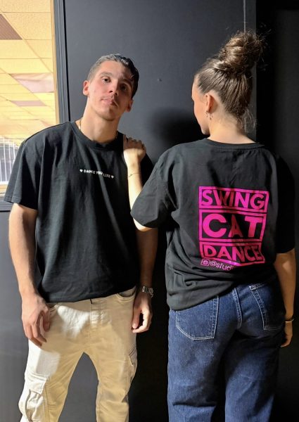 Tshirt over size noir