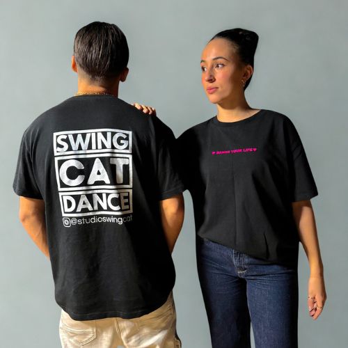 Tshirt over size noir
